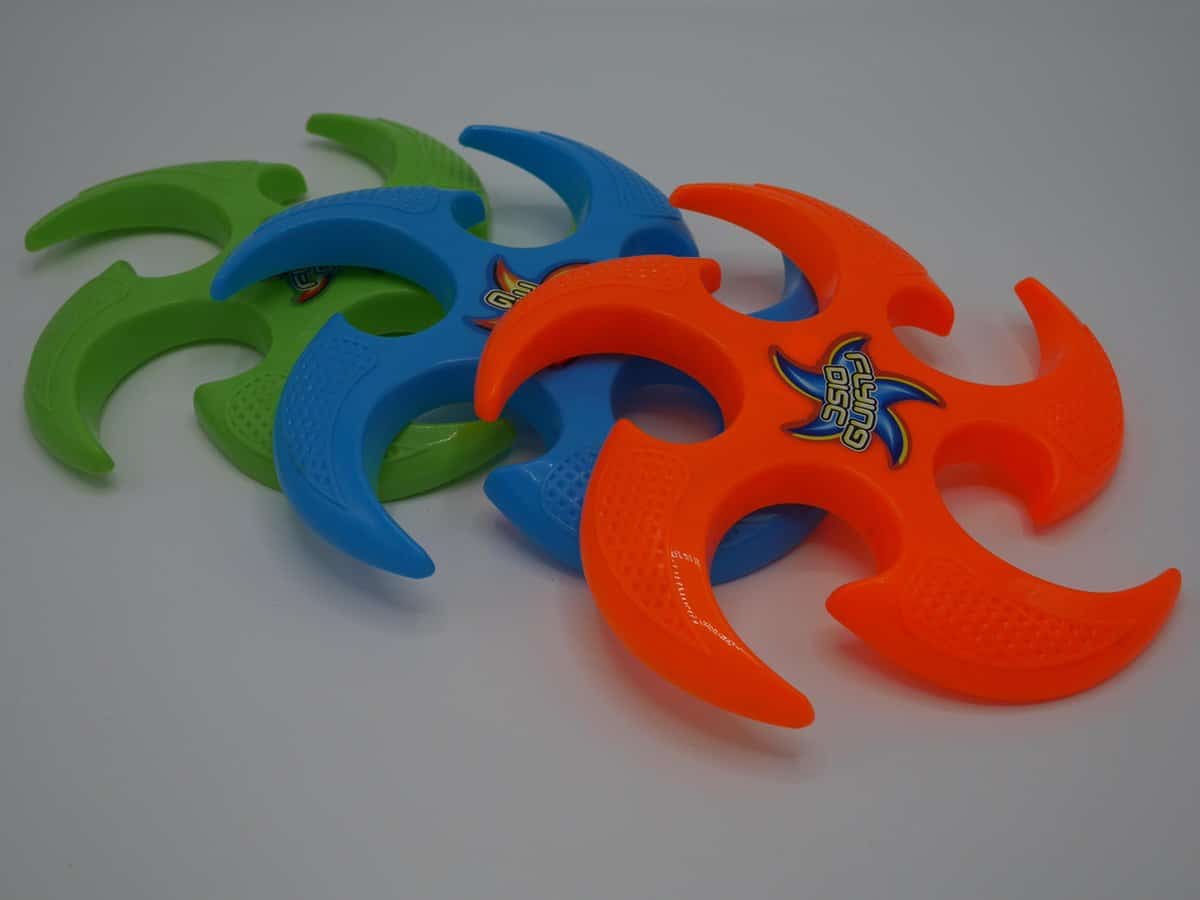 Van der Doelen disco volador frisbee azul naranja o verde