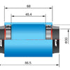 Adattatore movimento centrale Fsa bb386evo a bb pf30