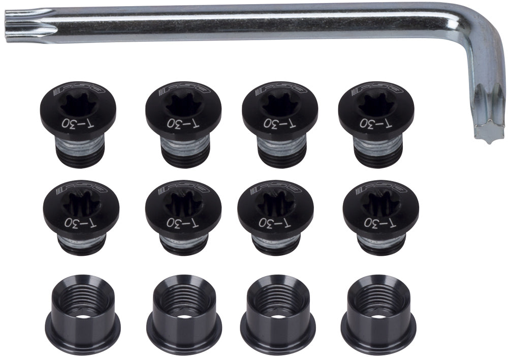 Viti corona Fsa mtb torx nere (12 pezzi)