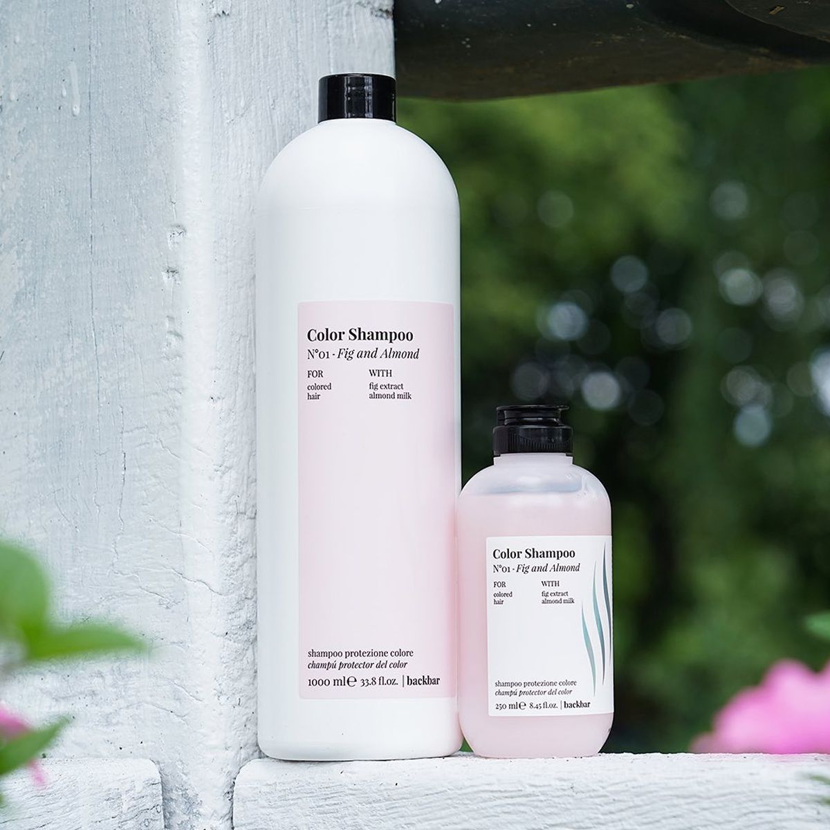 Farmavita backbar color shampoo n°01 fig and almond 1000ml