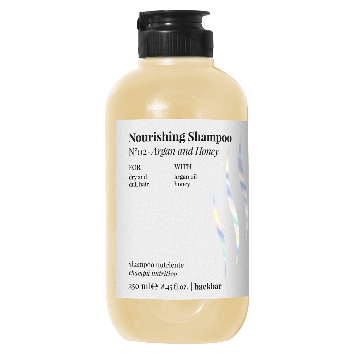 Farmavita backbar shampoo nutriente n°02 argan e miele 250ml