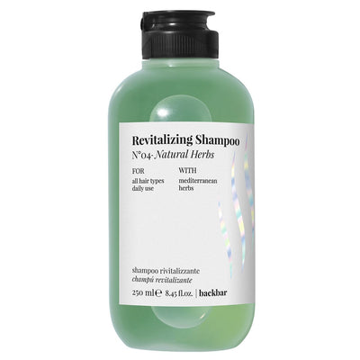 Farmavita backbar champú revitalizante n°04 hierbas naturales 250ml