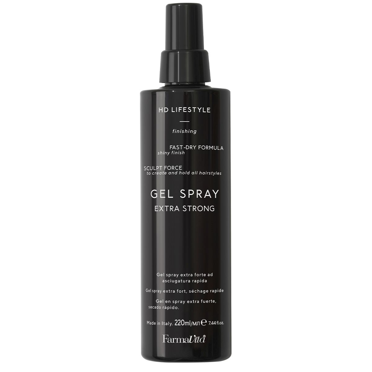 Farmavita HD Lifestyle Gel Spray Extra Fuerte 220ml
