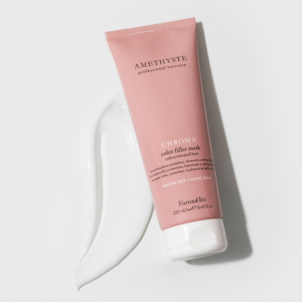 Farmavita maschera riempitiva color ametista chroma 250ml