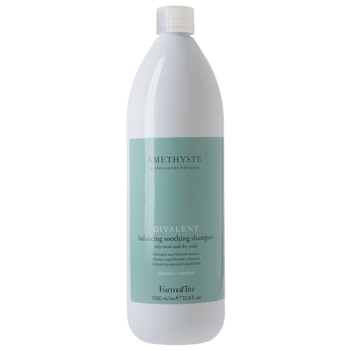 Farmavita Shampoo lenitivo riequilibrante all'ametista bivalente 1000ml