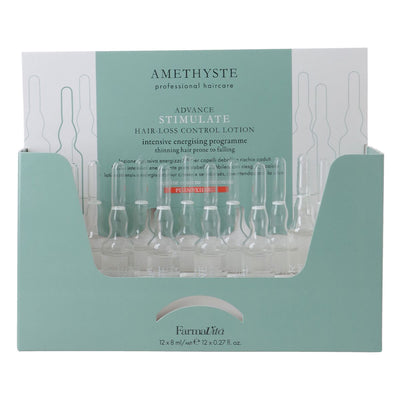 Farmavita ametista lozione per il controllo della caduta dei capelli 12x8ml