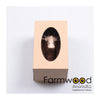 ¡Gancho de perchero de animales de madera de granja enganchado! jirafa 7,5x7x13cm