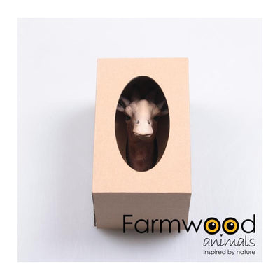 ¡Gancho de perchero de animales de madera de granja enganchado! jirafa 7,5x7x13cm