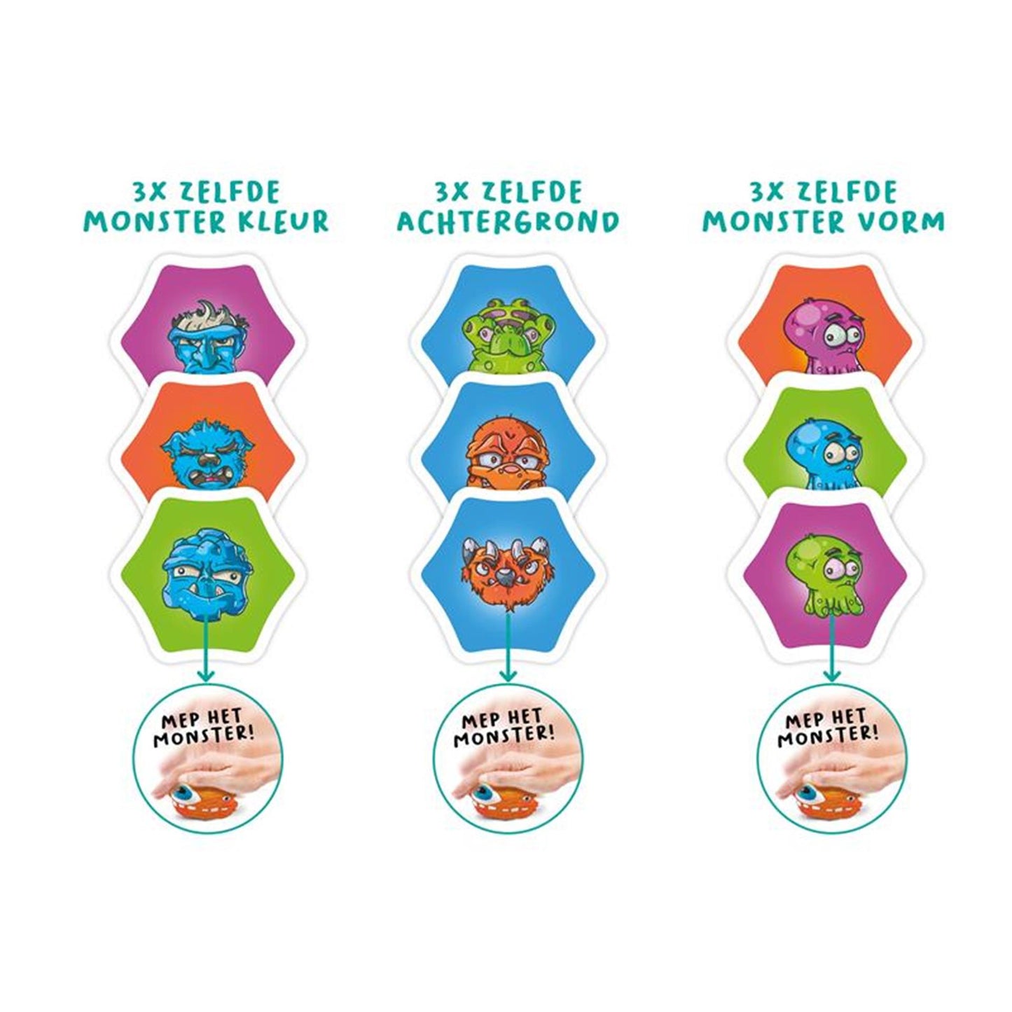 Flexiq - juego de cartas de puré de monstruos