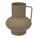 Home styling vaas zink zandkleur 15cm