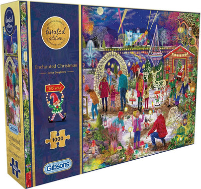 Intro Gibsons Christmas puzzle incantato di Natale 1000 pezzi
