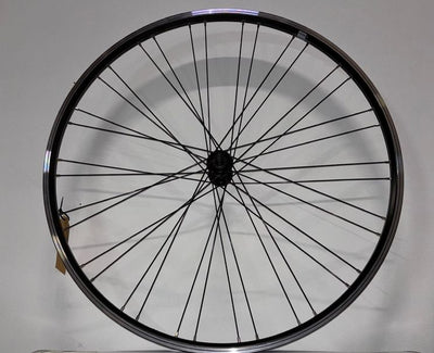 Rueda delantera de Gazelle 28 pulgadas (622) Visión Rim 2x18 + radios negros 36g