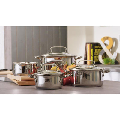 Tefal Tefal G719S7 Duetto+ Cooking Pan Set 4-piece stainless steel