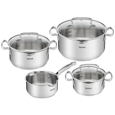 Tefal Tefal G719S7 Duetto+ Cooking Pan Set 4-piece stainless steel