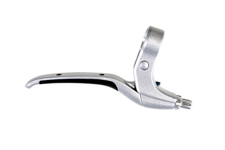 Mango de freno de gacela plateado derecho