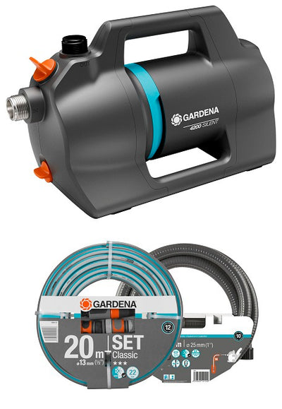 Pompa per irrigazione Gardena 4200 set silenzioso