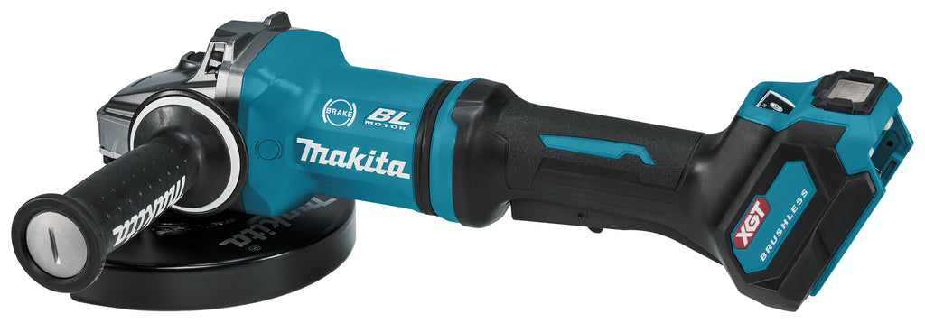 Makita ga037gz04 | 40v máximo | amoladora angular | 180 mm | cuerpo | sin cargadores de baterias | con interruptor de seguridad - ga037gz04