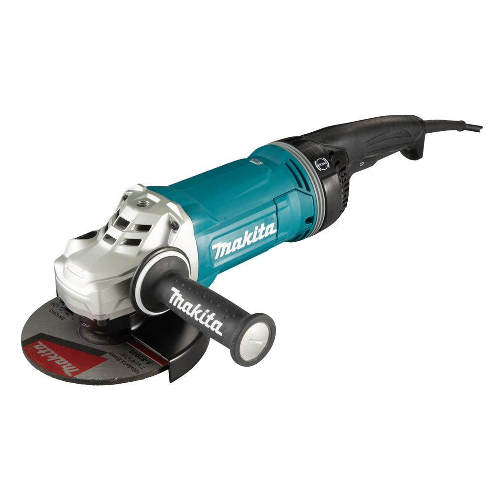Makita ga7070x1 | amoladora angular | 230v | 180 mm | 2800 vatios con interruptor de bloqueo