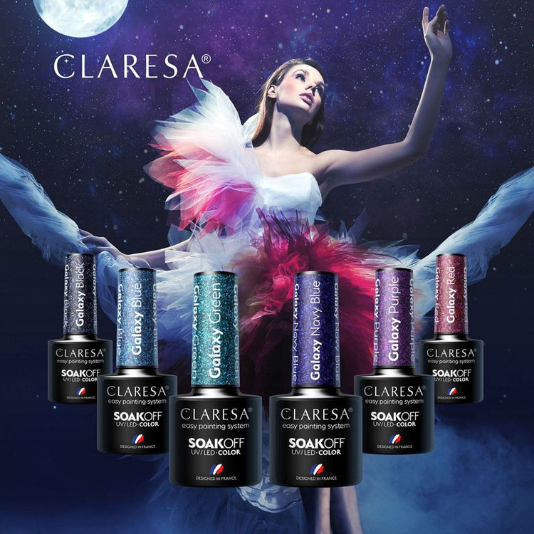 ClareSa Claresa UV LED Gellak 5ml Galaxy Navy Blue