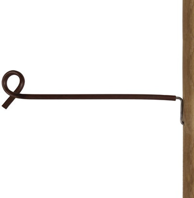 Gallagher distanziale isolatore coda riccia legno 40cm terra (10) - 720135 720135
