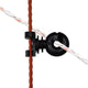 Aislador de clic Gallagher para poste de acero para resortes (10) - 010752 010752
