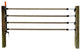 Set passaggio multifilo Gallagher 4x40mm nastro terra 6m - 718842 718842