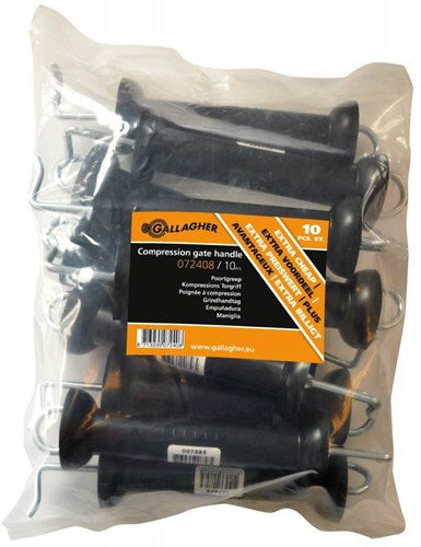 Confezione promozionale Gallagher isolatore con anello a vite nero - 071074 071074