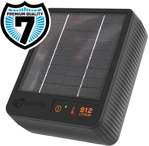 Gallagher s12 schrikdraadapparaat solar - 0,12j - 349015 349015
