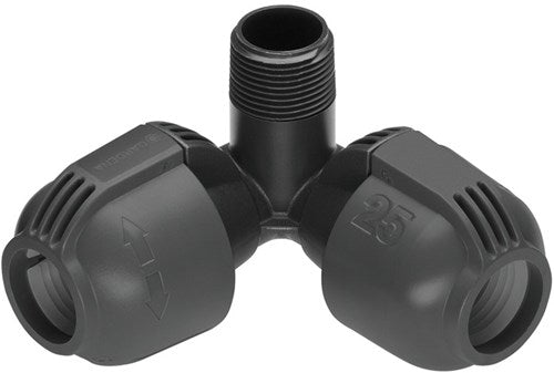 Gardena hoekstuk | 25mm x 3 4'' buitendraad - 2783-20 - 2783-20