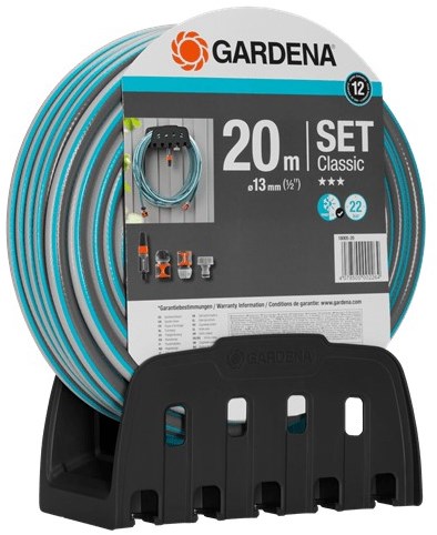 Set tubo da giardino Gardena 13mmx20m con acc.