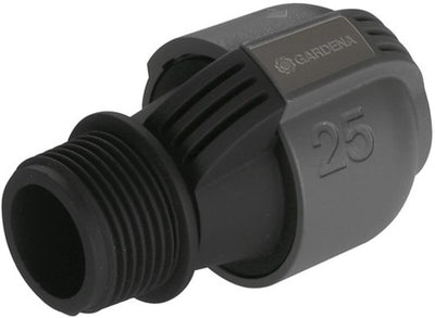 Gardena verbindingsstuk | 25mm x 1 buitendraad - 2763-20 - 2763-20