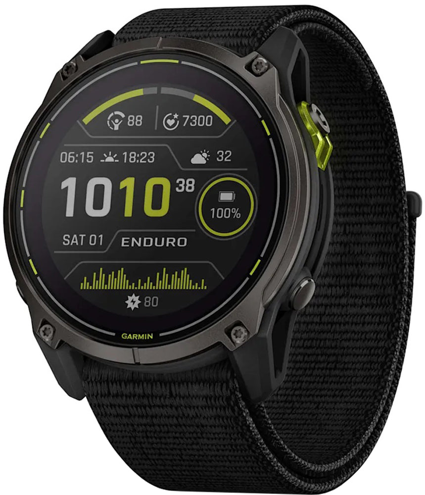 Garmin enduro™ 3 zafiro solar - Reloj inteligente multideporte con GPS