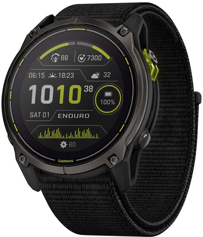 Garmin enduro™ 3 zafiro solar - Reloj inteligente multideporte con GPS