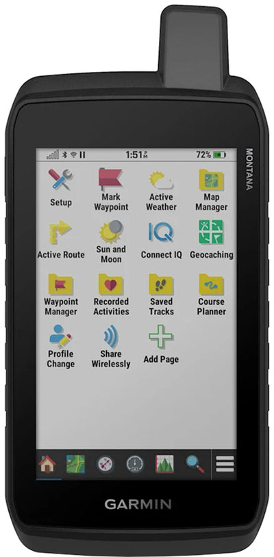 Dispositivo de navegación para exteriores Garmin montana® 710