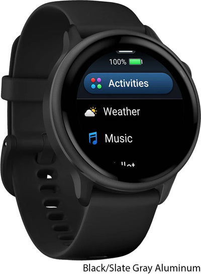 Garmin vivoactive® 6 - Reloj inteligente de fitness con GPS | aluminio gris pizarra negro