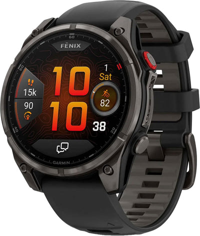 Garmin fenix 8 pro - 47 mm zafiro amoled - reloj inteligente multideporte GPS