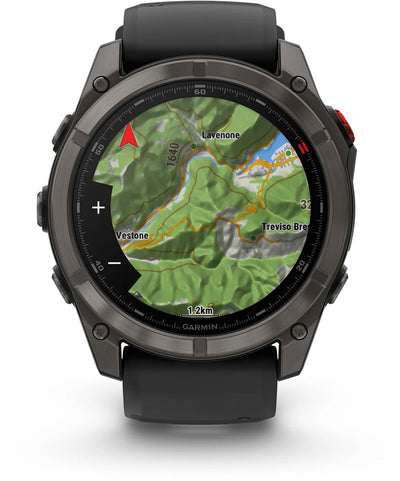 Garmin fenix 8 pro - 51 mm zafiro amoled - reloj inteligente multideporte GPS