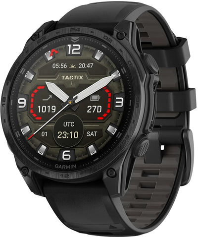 Garmin tactix® 8 - Reloj inteligente dlc de titanio negro zafiro amoled de 47 mm