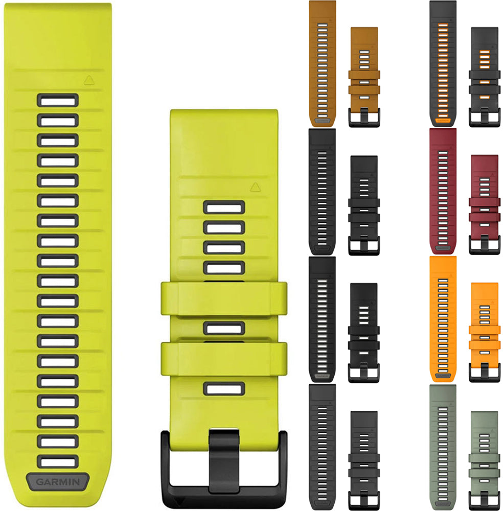 Garmin fenix 8x 7x 6x correa de silicona Quickfit™ 26mm