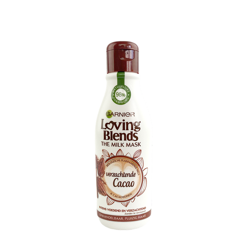 Sks Garnier mascarilla capilar Loving Blends Mascarilla de Leche Cacao 250ml