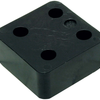 Piastra pressione Gb senza fessura 30mm nera; 48 a sacco | 48 pezzi - 17434730