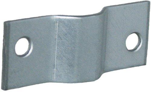 Gb abrazadera panel malla doble para malla 5 6 8mm 50x20 espesor 2 zinc magnesio | 100 piezas - 91010