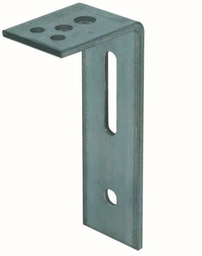 Anclaje esquinero gb pesado 80x180 60x6.0 galvanizado en caliente | 10 piezas - 17224818