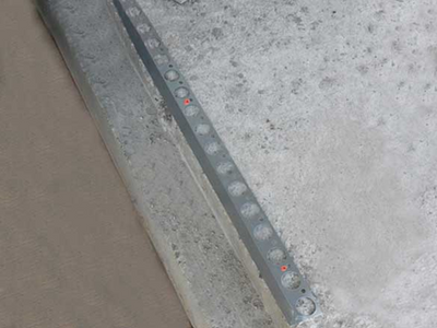 Gb hoeklijn t.b.v. zandcementdekvloer 90x60x1150 verzinkt | 1 stuk - 105090