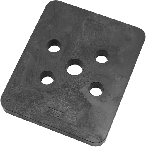 Placa de alta presión gb 100x120x10 abs carga de presión 16200kg; 48 por bolsa - 349210