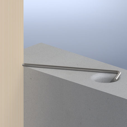 Anclaje marco gb 200x50x6 galvanizado | 100 piezas - 17734206