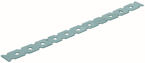 Regleta de acople adhesiva gb 300 22x0,7 galvanizada | 250 piezas - 17750300