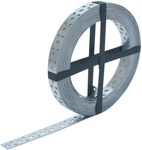 Correa de montaje gb refuerzo contra el viento 25 metros 40x1,5 galvanizada | 1 pieza - 8545814