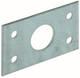 Placa gb para pestillo trasero 40x66x2,0 galvanizada | 1 pieza - 17274417