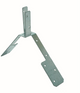 Supporto pilota Gb b=32 40x1,5 zincato | 50 pezzi - 079280050